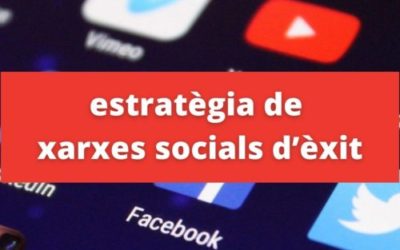 Últim seminari estratègia de xarxes socials d’èxit | 1 de desembre