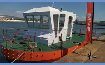 El port de Vilanova i la Geltrú acull la construcció d’un vaixell elèctric pioner per a usos portuaris